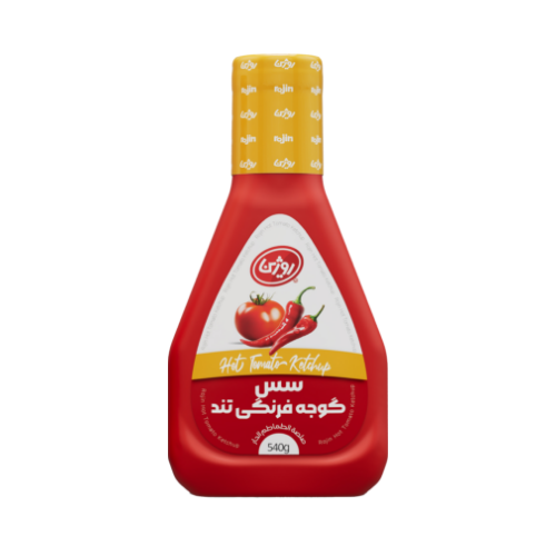 سس گوجه فرنگی تند روژین 540 گرمی