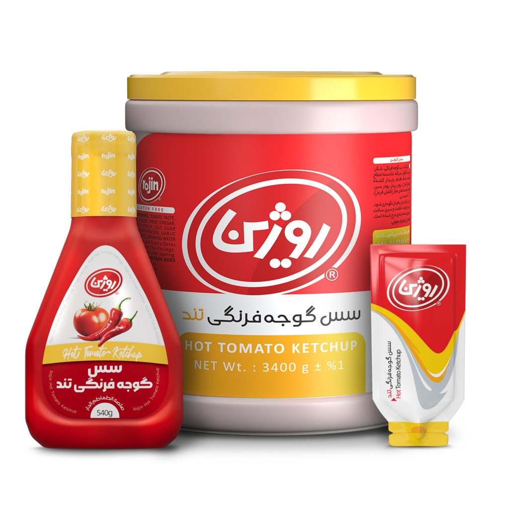 سس گوجه فرنگی تند روژین